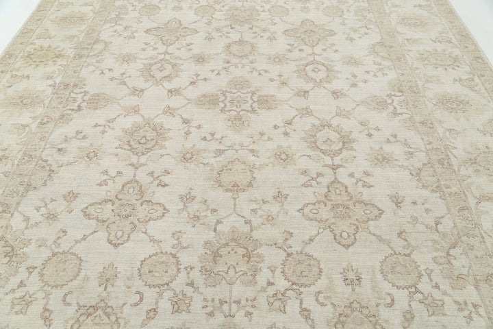Afghan Serenity Rug 9' 0" x 11' 10" Hand-Knotted | No. AT99464