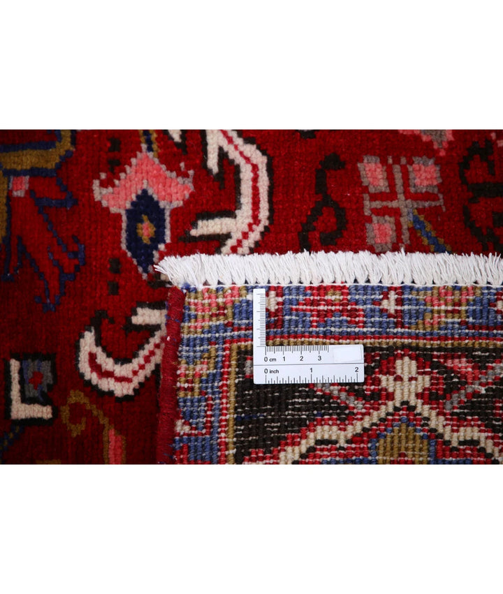 Persian Heriz Rug 8' 1" x 11' 2" Hand-Knotted | No. AT99567