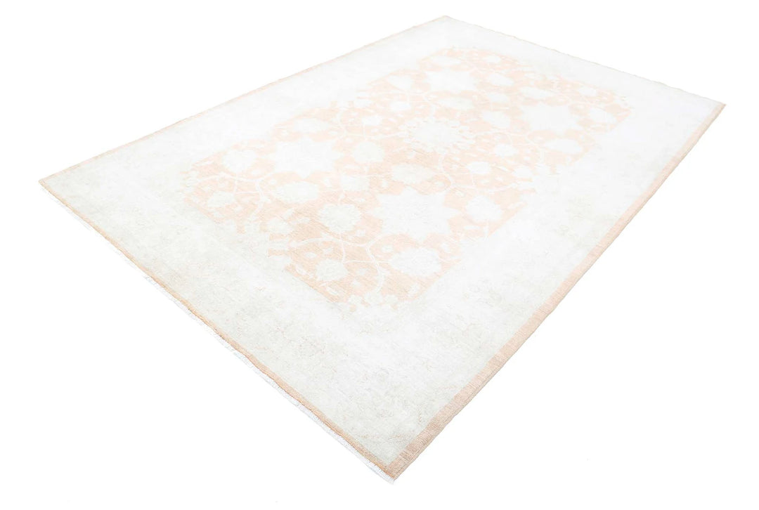 Afghan Ariana Rug 6' 4" x 9' 4" Hand-Knotted | No. AT99616