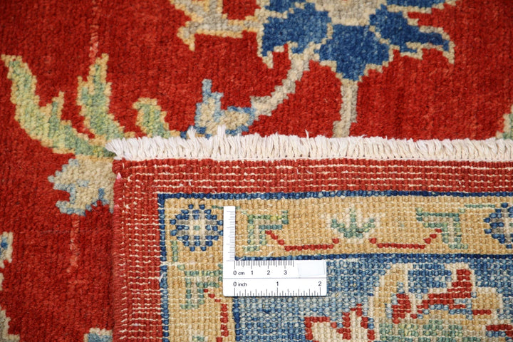 Afghan Ziegler Rug 6' 0" x 8' 10" Hand-Knotted | No. AT99714