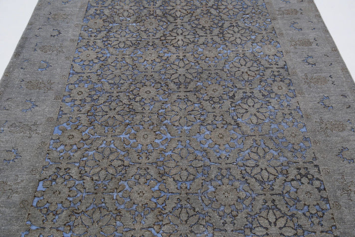 Afghan Oriental Rug 5' 9" x 10' 0" Hand-Knotted | No. AT99749