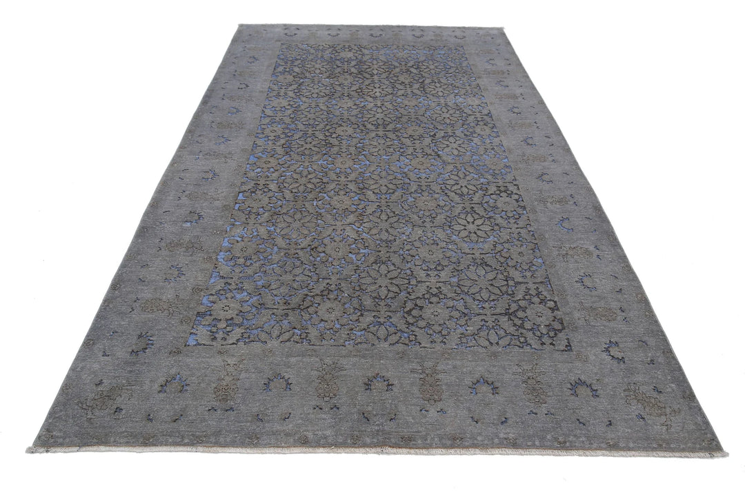Afghan Oriental Rug 5' 9" x 10' 0" Hand-Knotted | No. AT99749