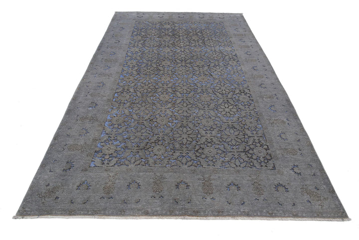 Afghan Oriental Rug 5' 9" x 10' 0" Hand-Knotted | No. AT99749