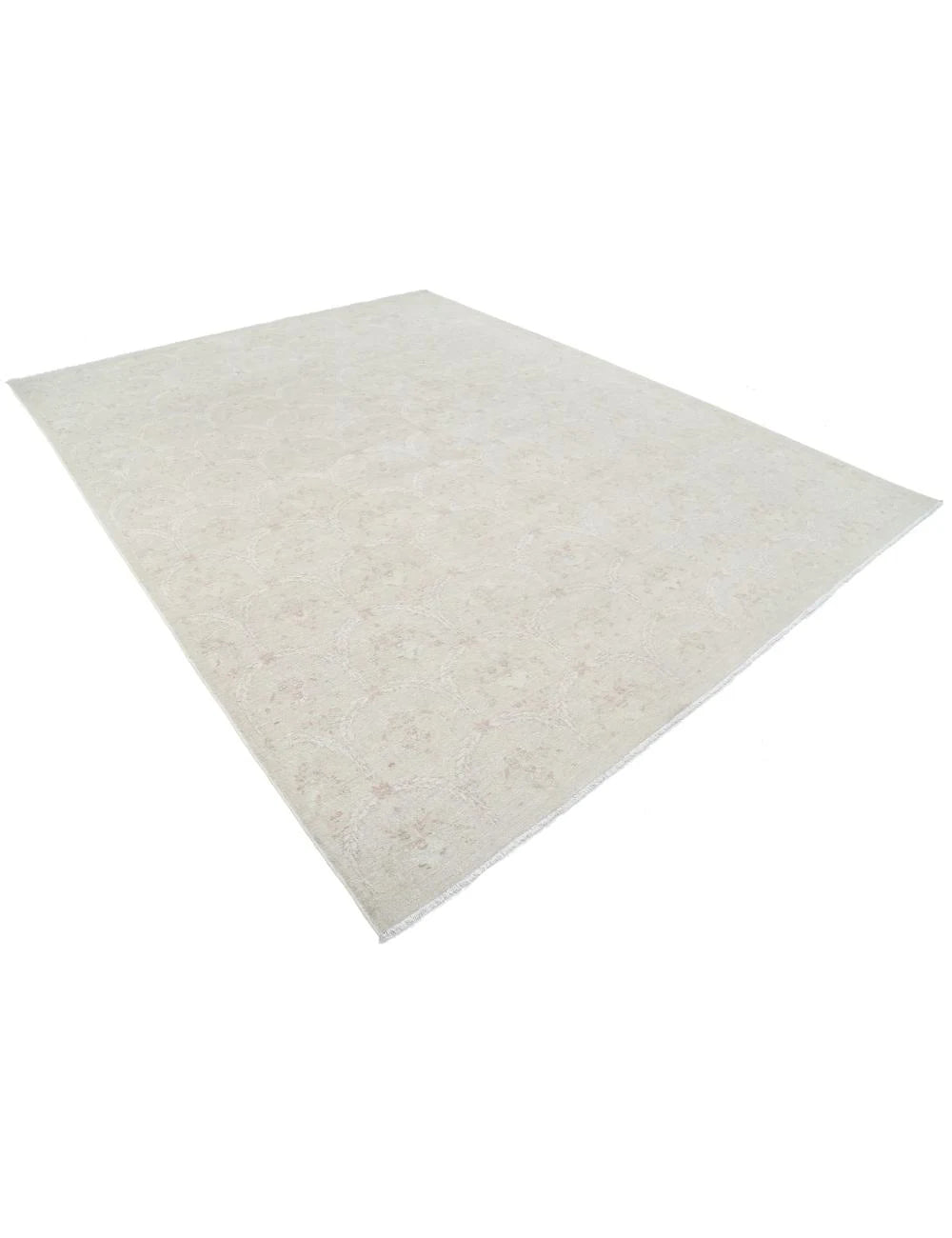 Afghan Tabriz Rug 8' 9" x 11' 3" Hand-Knotted | No. AT99805