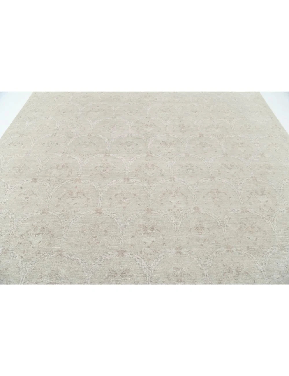Afghan Tabriz Rug 8' 9" x 11' 3" Hand-Knotted | No. AT99805