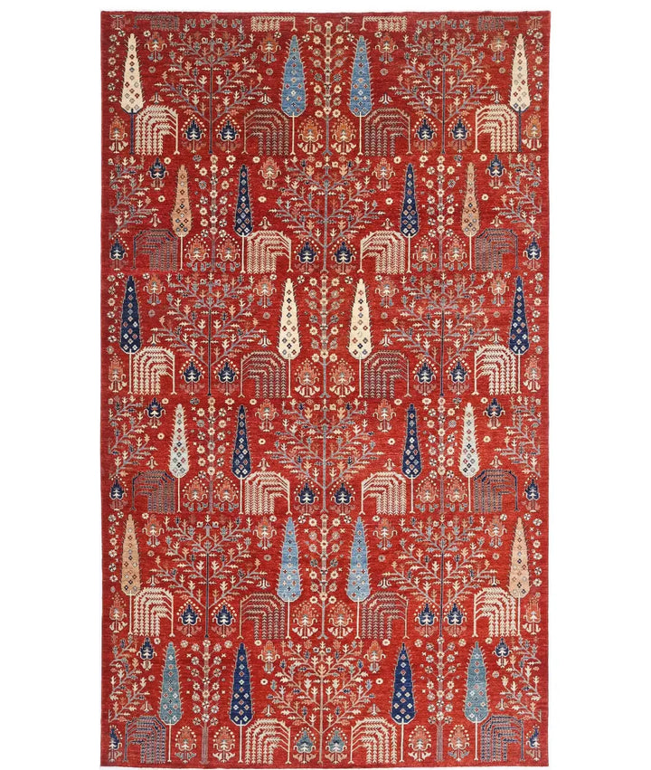 Afghan Bakshaish Rug 10' 0" x 17' 7" Hand-Knotted | No. AT99931