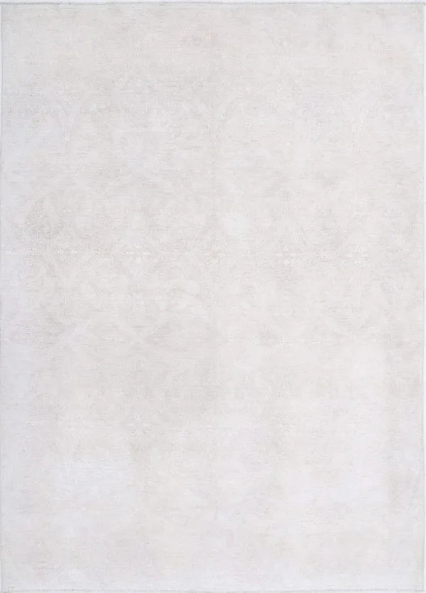 Brown Pakistani Oriental Rug 6' 0" x 8' 6" Hand-Knotted | No. AV37155