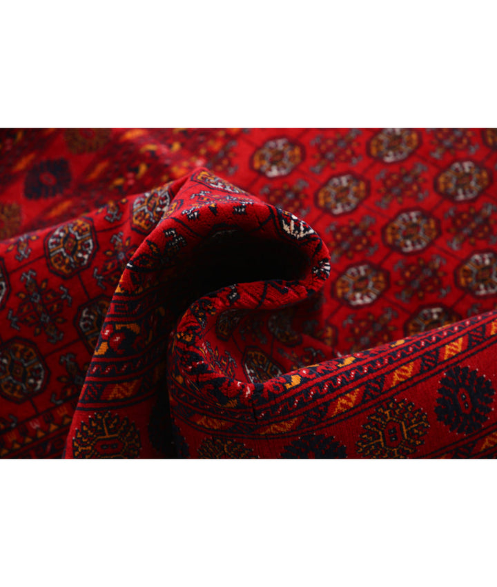 Afghan Beljik Rug 3' 11" x 6' 6" Hand-Knotted | No. AT71223