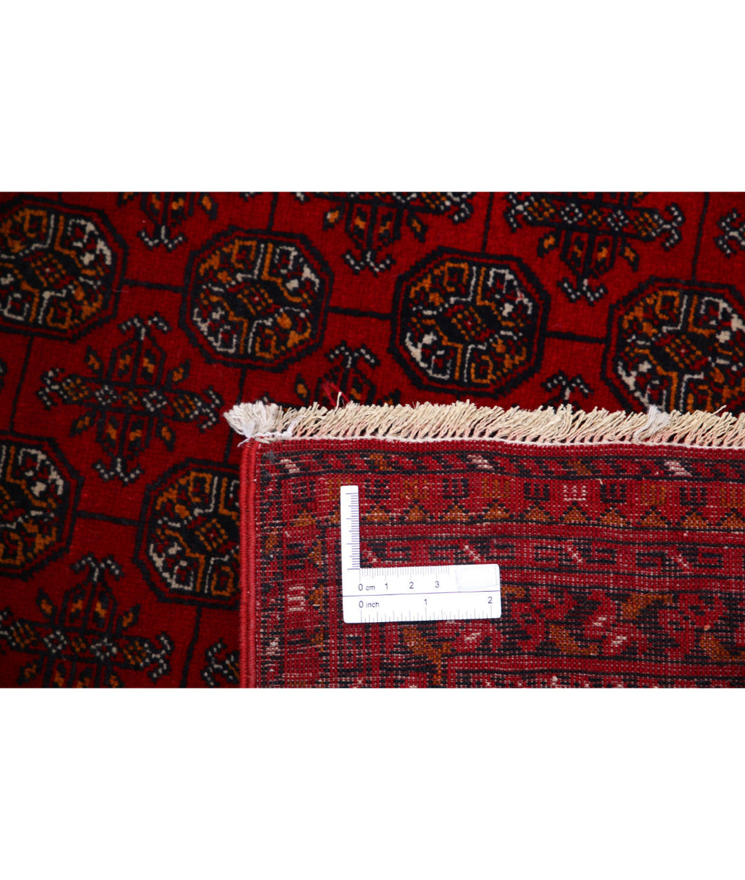 Afghan Beljik Rug 3' 11" x 6' 6" Hand-Knotted | No. AT71223