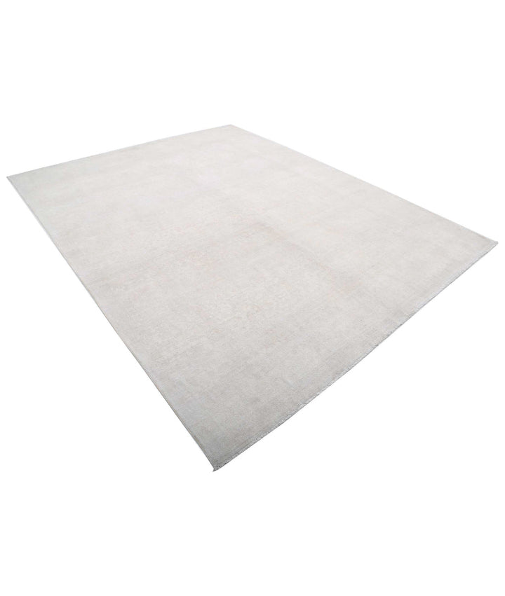 Ivory Afghan Ariana Rug 8' 1" x 9' 10" Hand-Knotted | No. AT50987