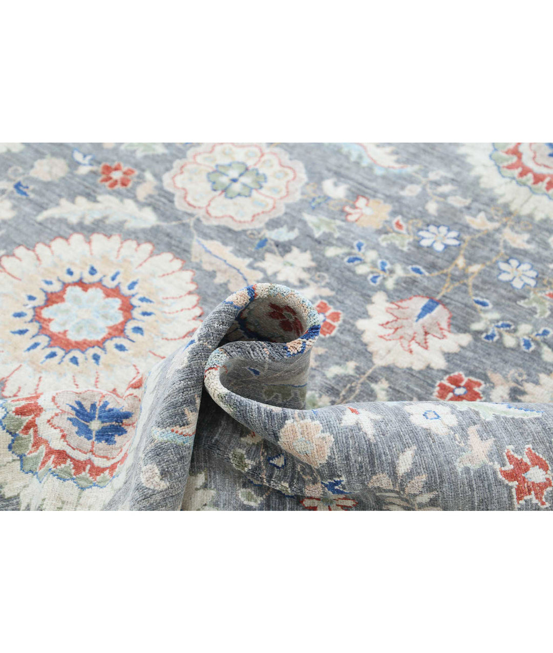 Hand Knotted Artemix Wool Rug 5' 0" x 11' 8" - No. AT701050