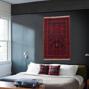 Handmade Prayer Rug 2' 9" x 4' 9" - No. AL81376