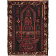 Small Prayer Carpet 3' 1" x 4' 3" - No. AL86898