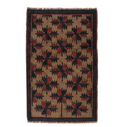 Hand Knotted Baluchi Rug 3' 0" x 4' 9" - No. AL27440