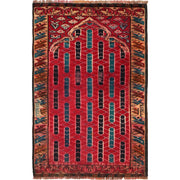 Muslim Prayer Rug 2' 6" x 3' 10" - No. AL71507