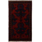 Hand Knotted Baluchi Rug 3' 2" x 5' 1" - No. AL98971