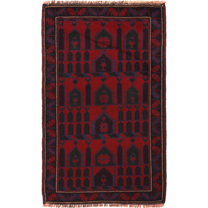 Handmade Prayer Rug 2' 11" x 4' 8" - No. AL82530