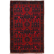 Handmade Prayer Rug 2' 11" x 4' 8" - No. AL83840