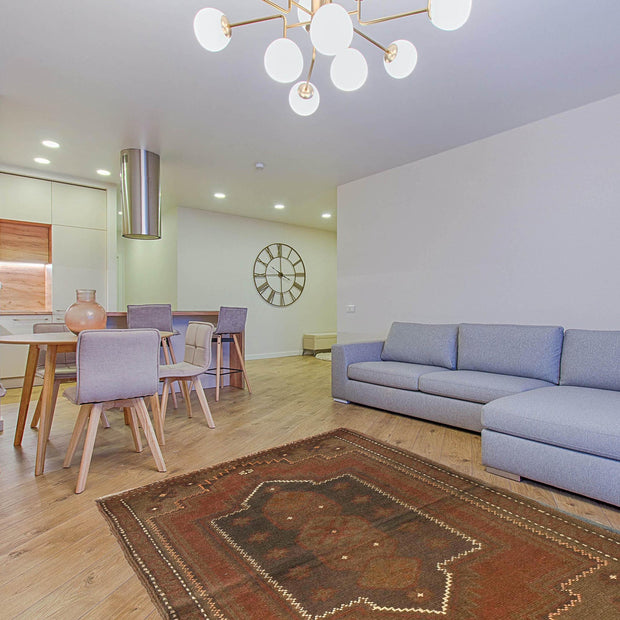 Hand Knotted Overdyed Rug 2' 8" x 4' 8" - No. AL67306