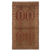 Brown Color Overdyed 2' 11" x 4' 8" - No. AL54586