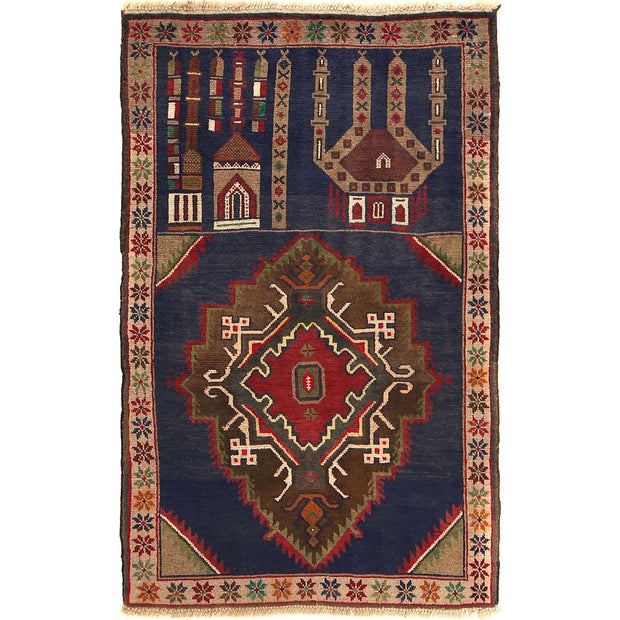 Prayer Mat 3' 2" x 4' 8" - No. AL33384