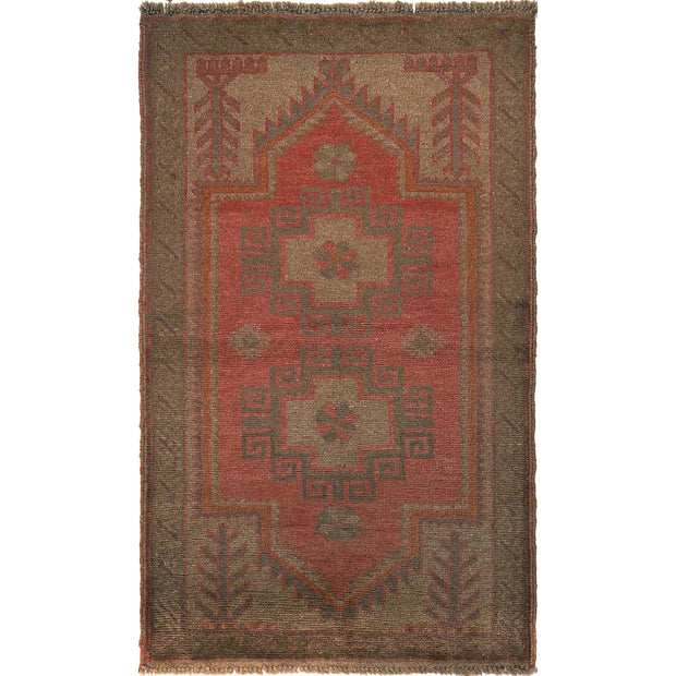 Handmade Overdye Carpet 2' 11" x 4' 10" - No. AL95791