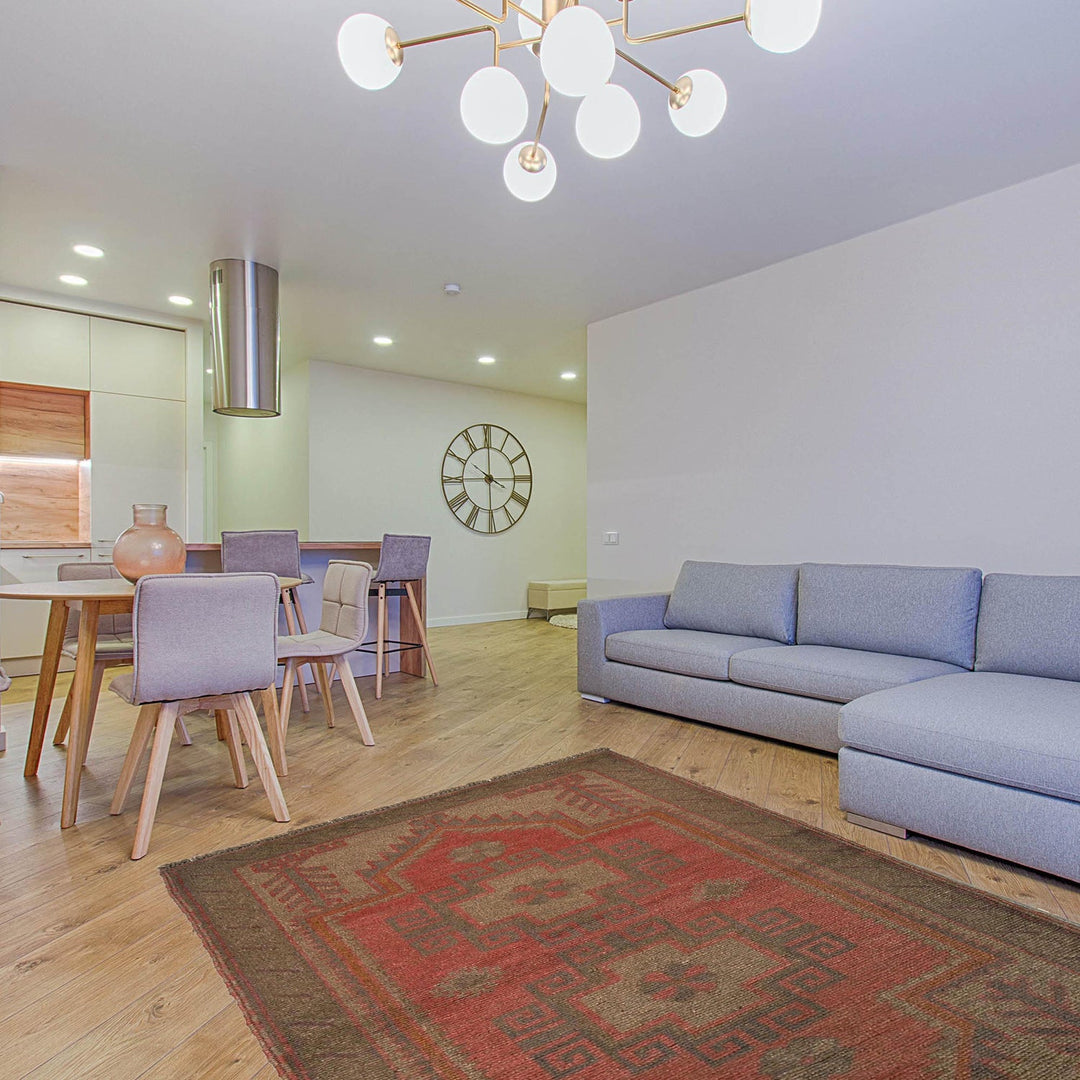 Handmade Overdye Carpet 2' 11" x 4' 10" - No. AL95791