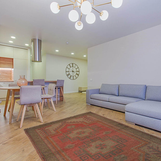 Handmade Overdye Carpet 2' 11" x 4' 10" - No. AL95791