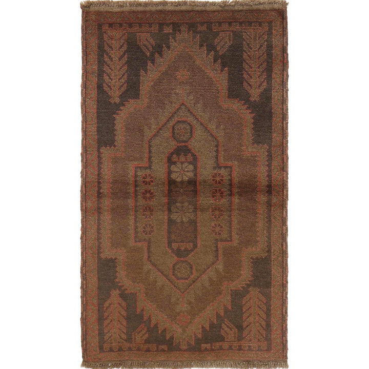 Hand Knotted Overdyed Rug 2' 7" x 4' 6" - No. AL56585