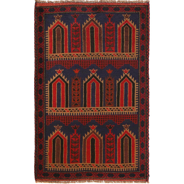 Prayer Mat 3' 2" x 4' 11" - No. AL23036