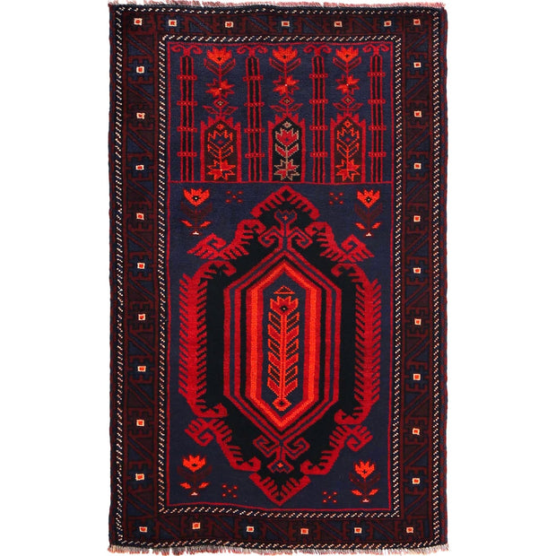 Islamic Prayer Carpet 3' 0" x 4' 10" - No. AL78704