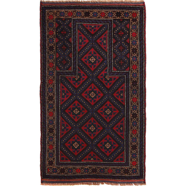 Fine Quality Prayer Rug 2' 9" x 4' 8" - No. AL38152