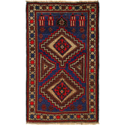 Blue Color Prayer Rug 2' 9" x 4' 7" - No. AL14697