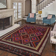 Handmade Flatweave Kilim 5' 7" x 9' 3" - No. AL26758