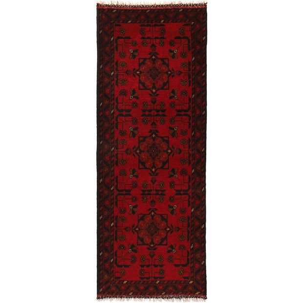 Afghan Khal Mohammadi Runner Rug 1' 8" x 4' 9" - No. AL46428