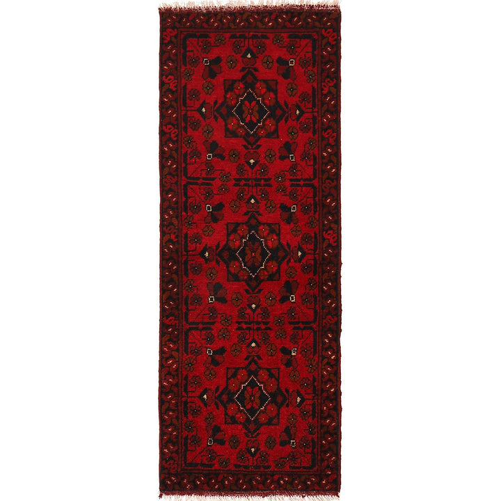 Hand knotted Khal Mohammadi Runner Carpet 1' 8" x 4' 10" - No. AL38892