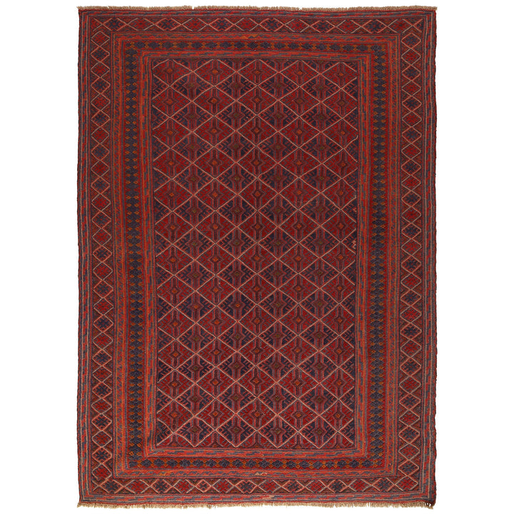 Handmade Mushwani Carpet 6' 8" x 9' 1" - No. AL35195