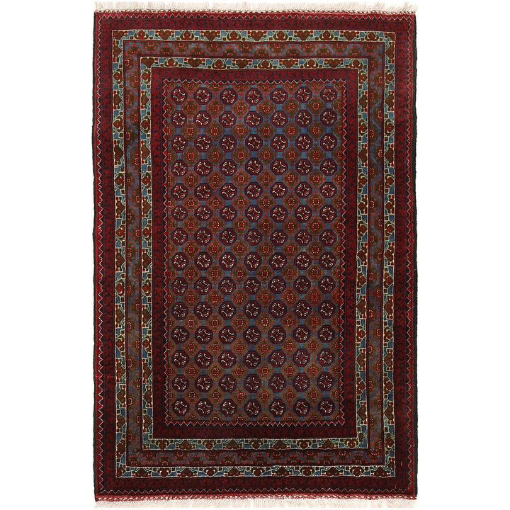 Handmade Khoja Roshnai Area Rug 3' 1" x 4' 8" - No. AL89818
