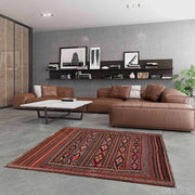 Afghan Laghari Kilim 5' 2" x 7' 3" - No. AL20600