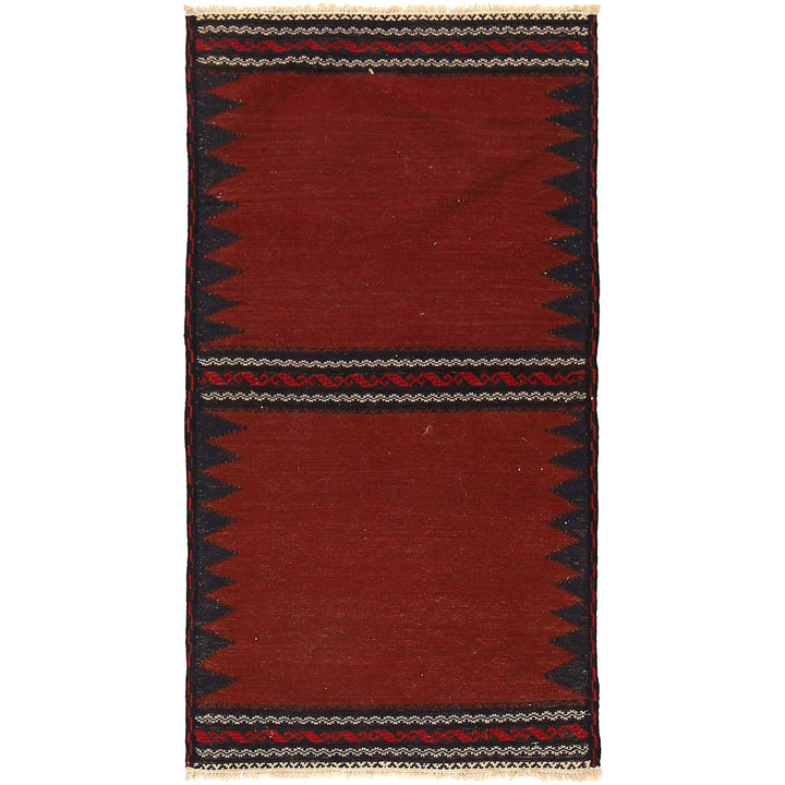 Hand Knotted Sufra Kilem Runner 2' 5" x 4' 7" - No. AL70449