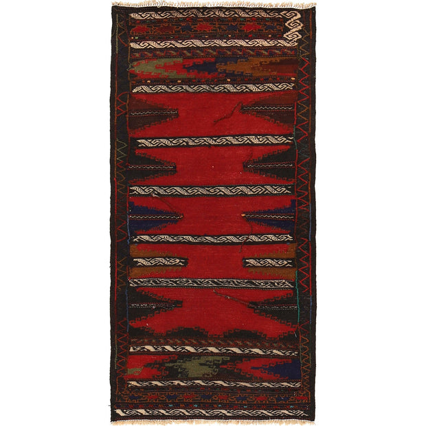 Flatweave Table Sheet Runner 2' 3" x 4' 8" - No. AL77971