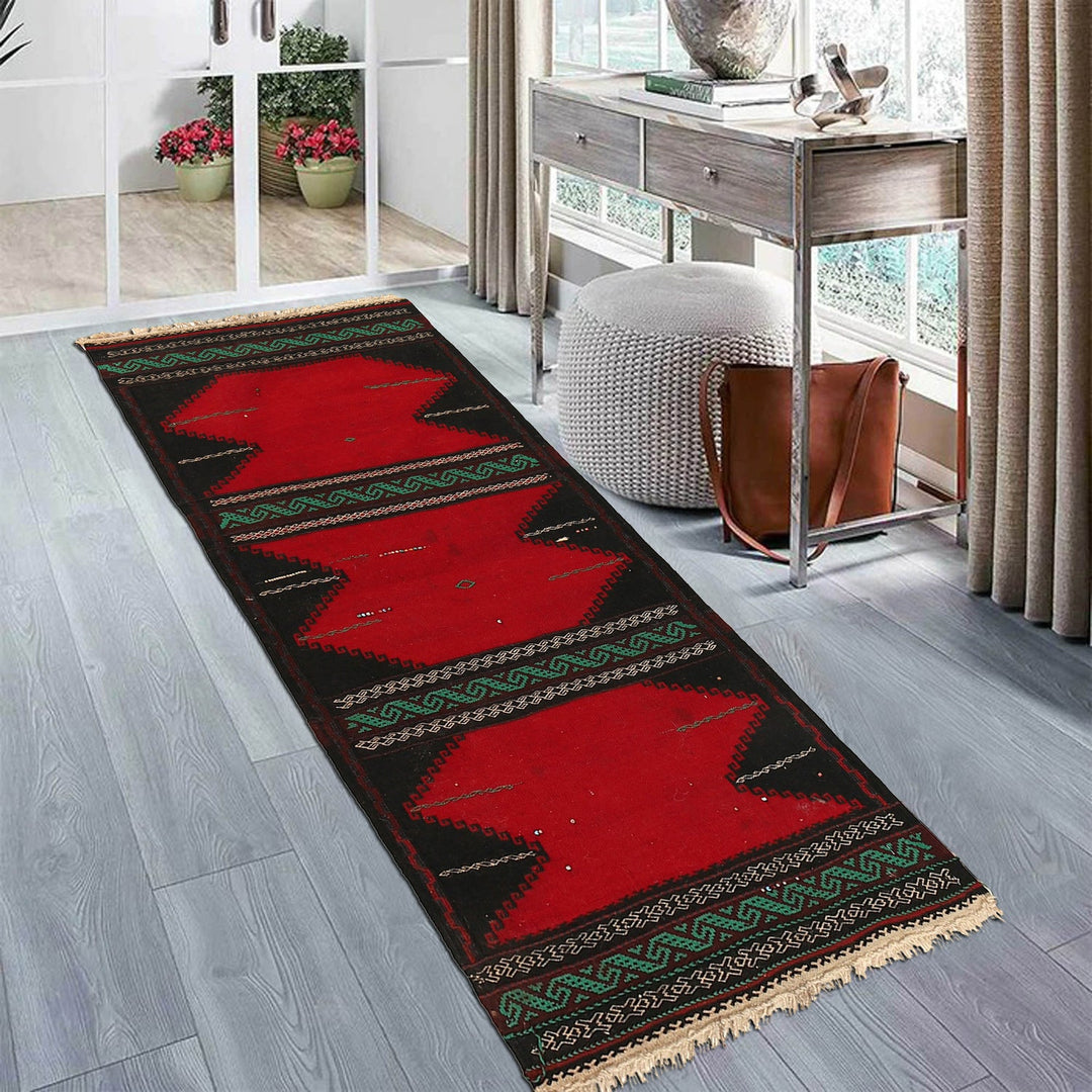 Flatweave Table Sheet Runner 2' 2" x 4' 8" - No. AL38049