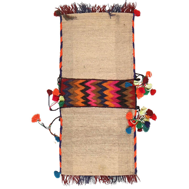 Handmade Saddle Bag Carpet 1' 5" x 3' 2" - No. AL89658