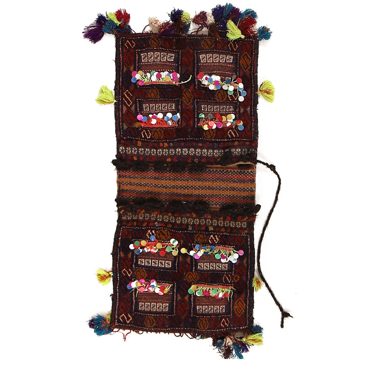 Handmade Saddle Bag Carpet 1' 3" x 2' 9" - No. AL71637