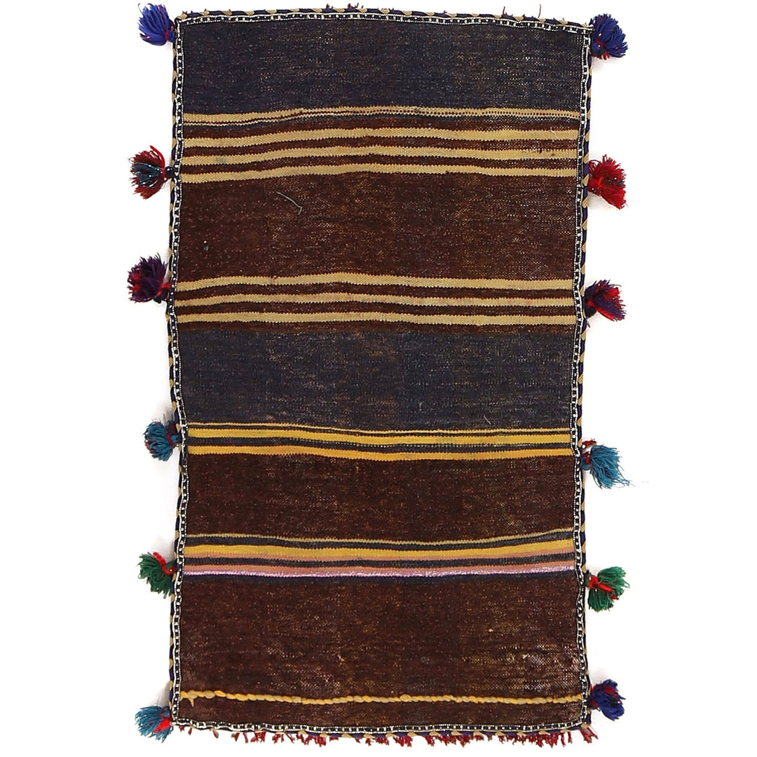 Hand Knotted Saddle Bag Area Rug 1' 7" x 2' 10" - No. AL43059