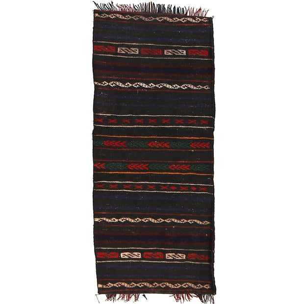 Hand Knotted Saddle Bag Area Rug 1' 2" x 2' 8" - No. AL31695