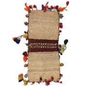Hand Knotted Saddle Bag Area Rug 1' 1" x 2' 8" - No. AL98254