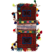 Tribal Baluch Saddle Bag Area Rug 0' 11" x 2' 5" - No. AL92053