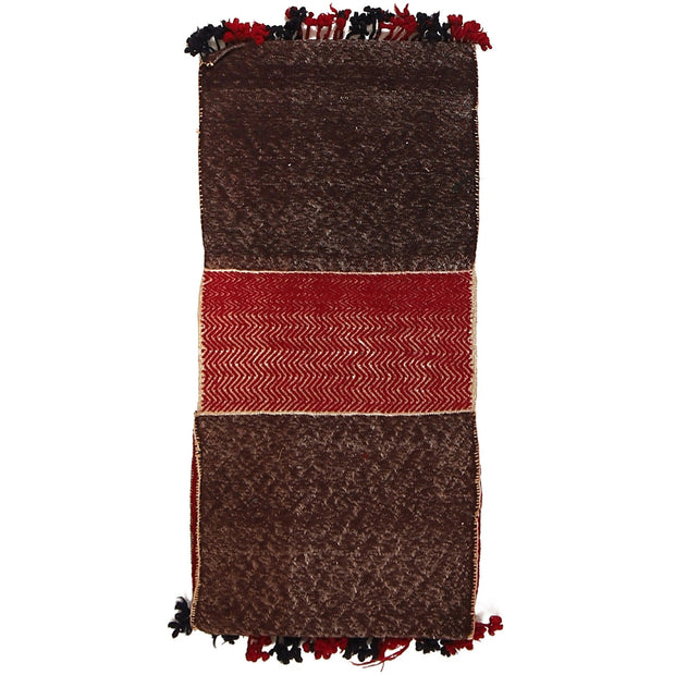 Tribal Baluch Saddle Bag Area Rug 1' 3" x 2' 9" - No. AL67113