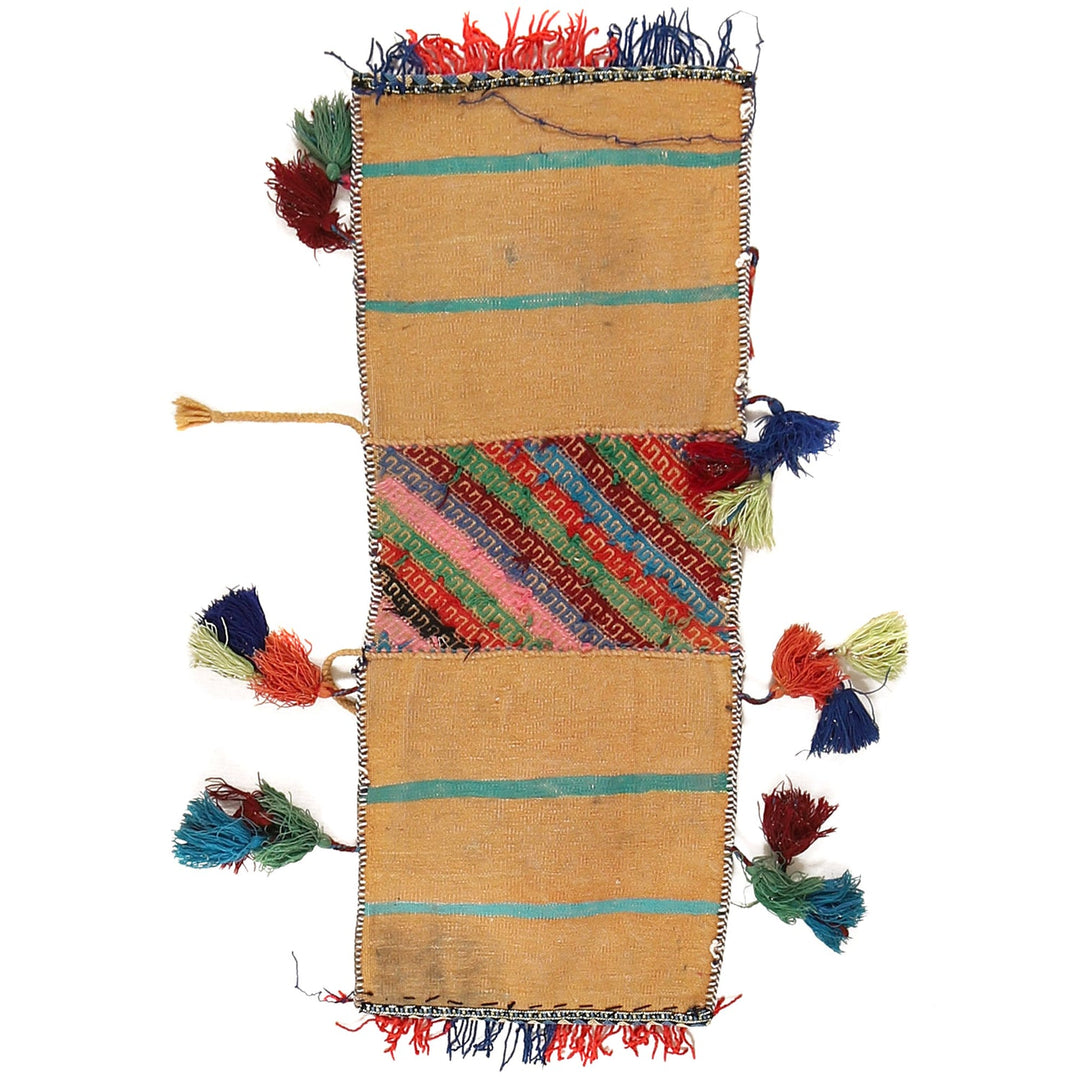 Afghan Baluch Saddle Bag Rug 1' 1" x 2' 9" - No. AL79530